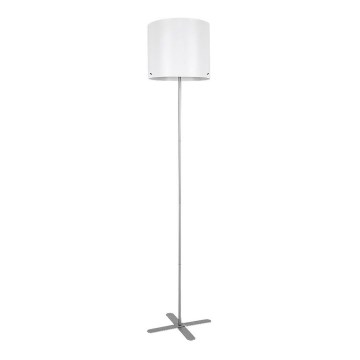 Rabalux - Golv lampa 1xE27/40W/230V vit/silver