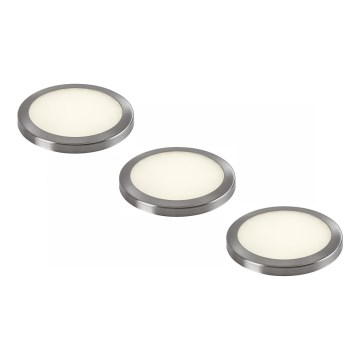 Rabalux - KIT 3x LED Dimbar skåpbelysning 3xLED/1W/230V 4000K