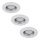 Rabalux - KIT 3xLED Infälld lampa 3xGU10/3W/230V IP40