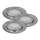 Rabalux - KIT 3xLED Infälld lampa 3xGU10/3W/230V IP40