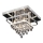 Rabalux - Kristall ytmonterad ljuskrona LED/36W/230V + 4xE14/40W