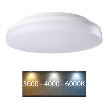 Rabalux - LED Badrumsbelysning tak LED/24W/230V IP54 3000K/4000K/6000K