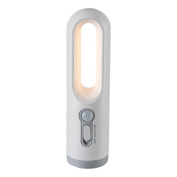 Rabalux - LED bärbar uppladdningsbar lampa med sensor LED/0,8W/3,7V 3000/7000K