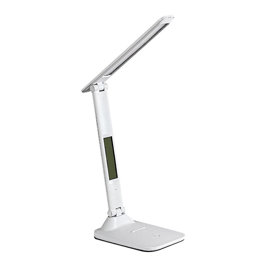 Rabalux - LED Dimbar bordslampa med display LED/5W/5V 2600mAh 3000-6000K