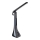 Rabalux - LED Dimbar bordslampa med display LED/7W/5V 4000K svart