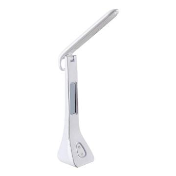 Rabalux - LED Dimbar bordslampa med display LED/7W/5V 4000K vit