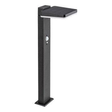 Rabalux - LED dimbar solcellslampa för utomhusbruk med sensor LED/4,4W/3,7V IP54 antracit 2200 mAh