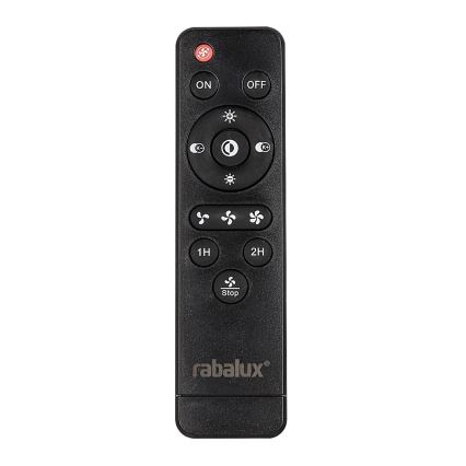 Rabalux - LED Dimbar Takbelysning med en fläkt LED/30W/230V + Fjärrstyrd