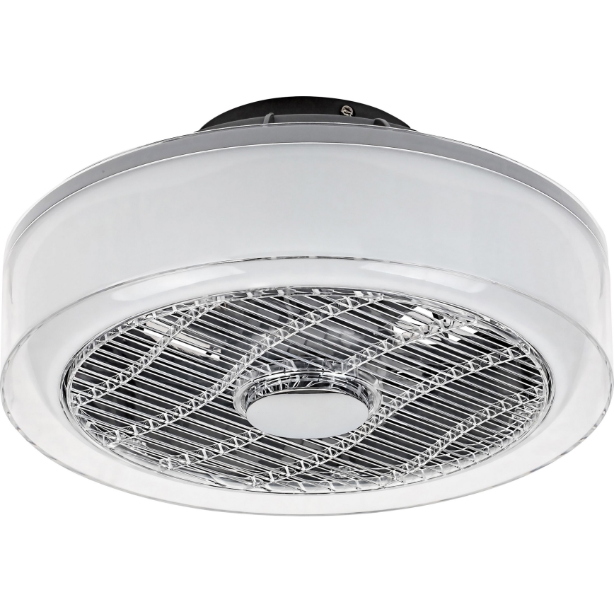 Rabalux - LED Dimbar Takbelysning med en fläkt LED/30W/230V + Fjärrstyrd