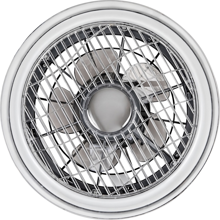 Rabalux - LED Dimbar Takbelysning med en fläkt LED/30W/230V + Fjärrstyrd