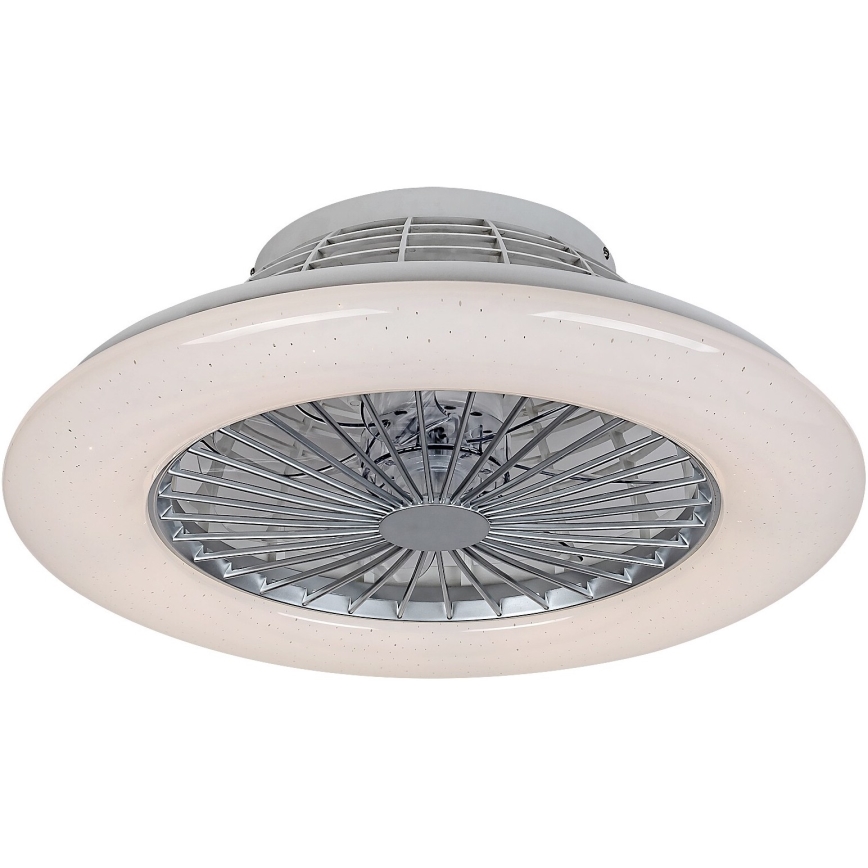 Rabalux - LED Dimbar Takbelysning med en fläkt LED/30W/230V + Fjärrstyrd