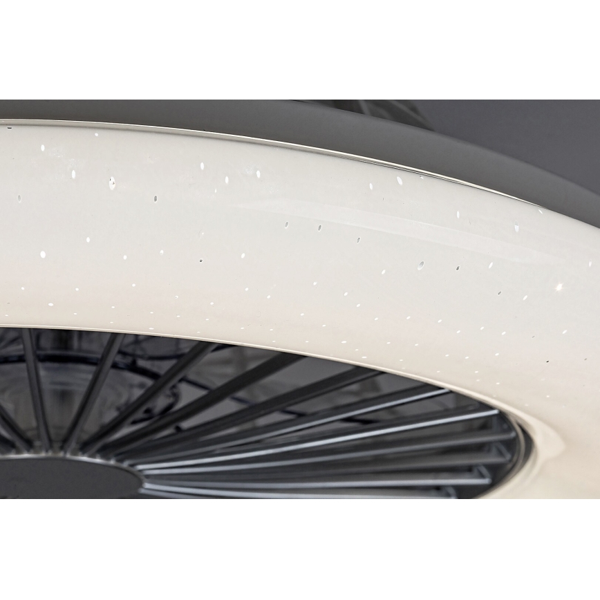 Rabalux - LED Dimbar Takbelysning med en fläkt LED/30W/230V + Fjärrstyrd