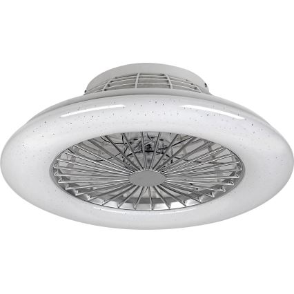 Rabalux - LED Dimbar Takbelysning med en fläkt LED/30W/230V + Fjärrstyrd