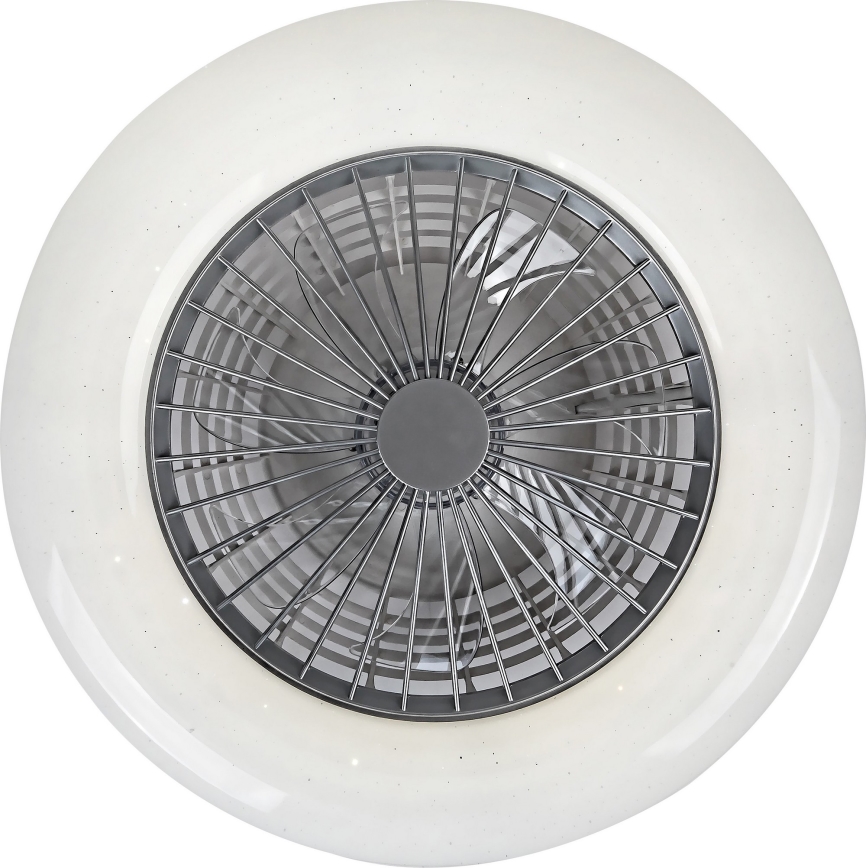 Rabalux - LED Dimbar Takbelysning med en fläkt LED/30W/230V + Fjärrstyrd