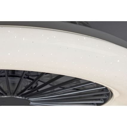 Rabalux - LED Dimbar Takbelysning med en fläkt LED/30W/230V + Fjärrstyrd