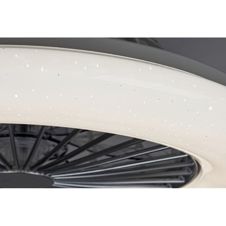 Rabalux - LED Dimbar Takbelysning med en fläkt LED/30W/230V + Fjärrstyrd