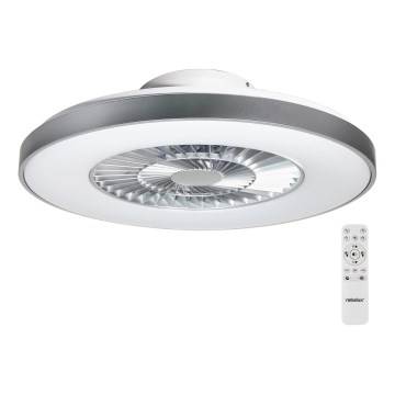 Rabalux - LED Dimbar Takbelysning med en fläkt LED/40W/230V + Fjärrstyrd