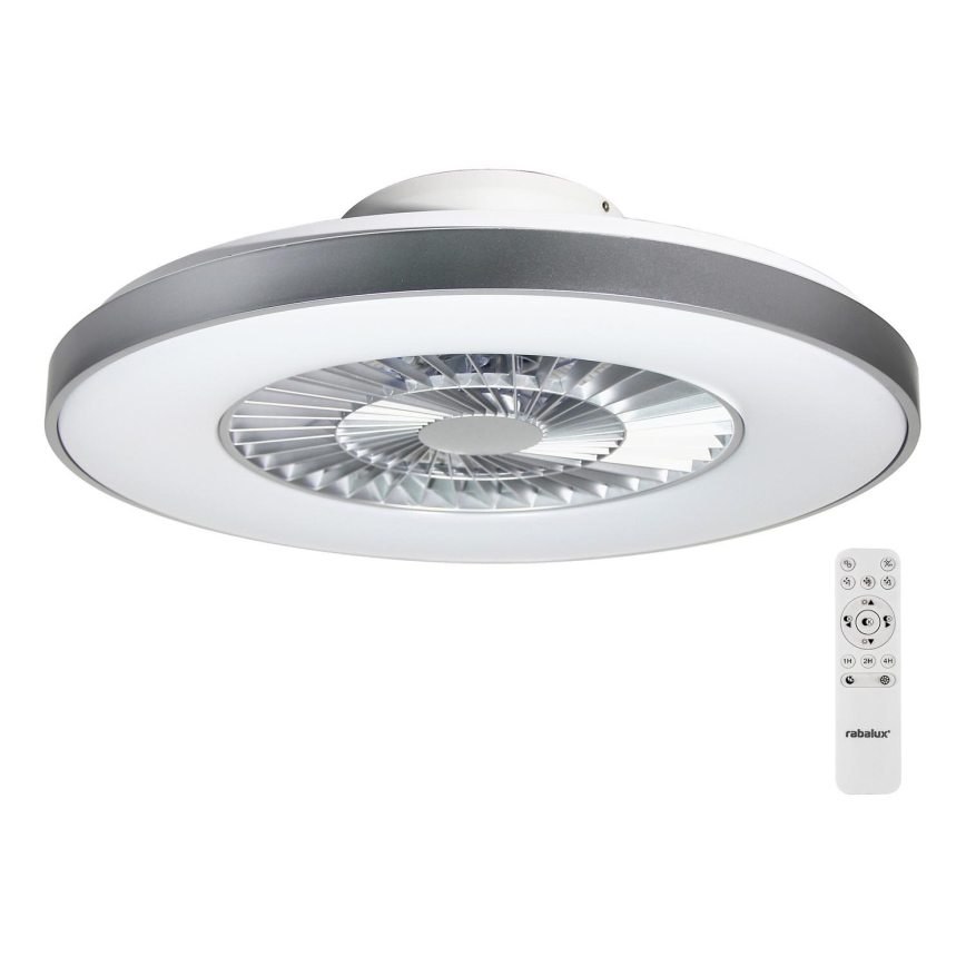 Rabalux - LED Dimbar Takbelysning med en fläkt LED/40W/230V + Fjärrstyrd