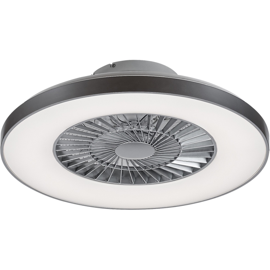 Rabalux - LED Dimbar Takbelysning med en fläkt LED/40W/230V + Fjärrstyrd