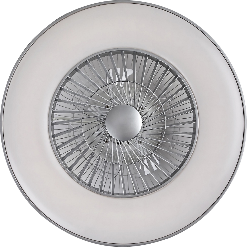 Rabalux - LED Dimbar Takbelysning med en fläkt LED/40W/230V + Fjärrstyrd