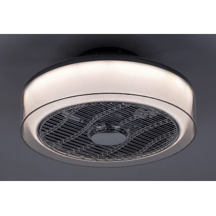 Rabalux - LED dimbar taklampa med fläkt LED/30W/230V 3000-6000K + fjärrkontroll