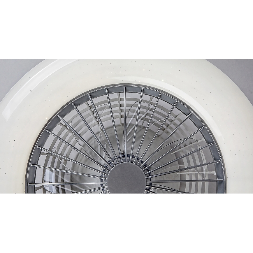 Rabalux - LED dimbar taklampa med fläkt LED/30W/230V 3000-6500K + fjärrkontroll