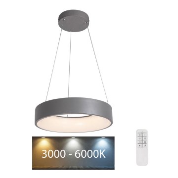 Rabalux - LED dimbar taklampa LED/24W/230V rund 3000-6000K + fjärrkontroll