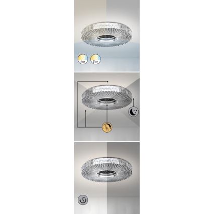Rabalux - LED Dimbar taklampa LED/36W/230V 3000-6000K + fjärrkontroll