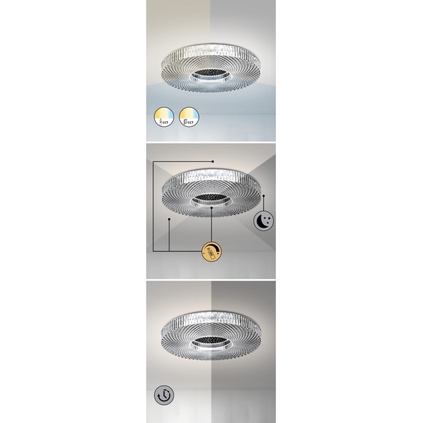 Rabalux - LED Dimbar taklampa LED/36W/230V 3000-6000K + fjärrkontroll