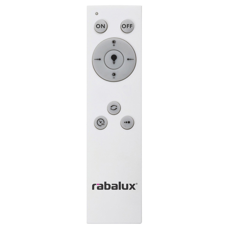 Rabalux - LED Dimbar taklampa LED/38W/230V 3000-6500K vit + fjärrkontroll diameter 48 cm