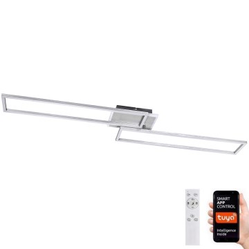 Rabalux - LED Dimbar taklampa LED/40W/230V 2700-6500K Wi-Fi Tuya matt krom + fjärrkontroll