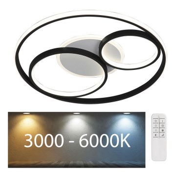 Rabalux - LED Dimbar taklampa LED/50W/230V 3000-6000K + fjärrkontroll
