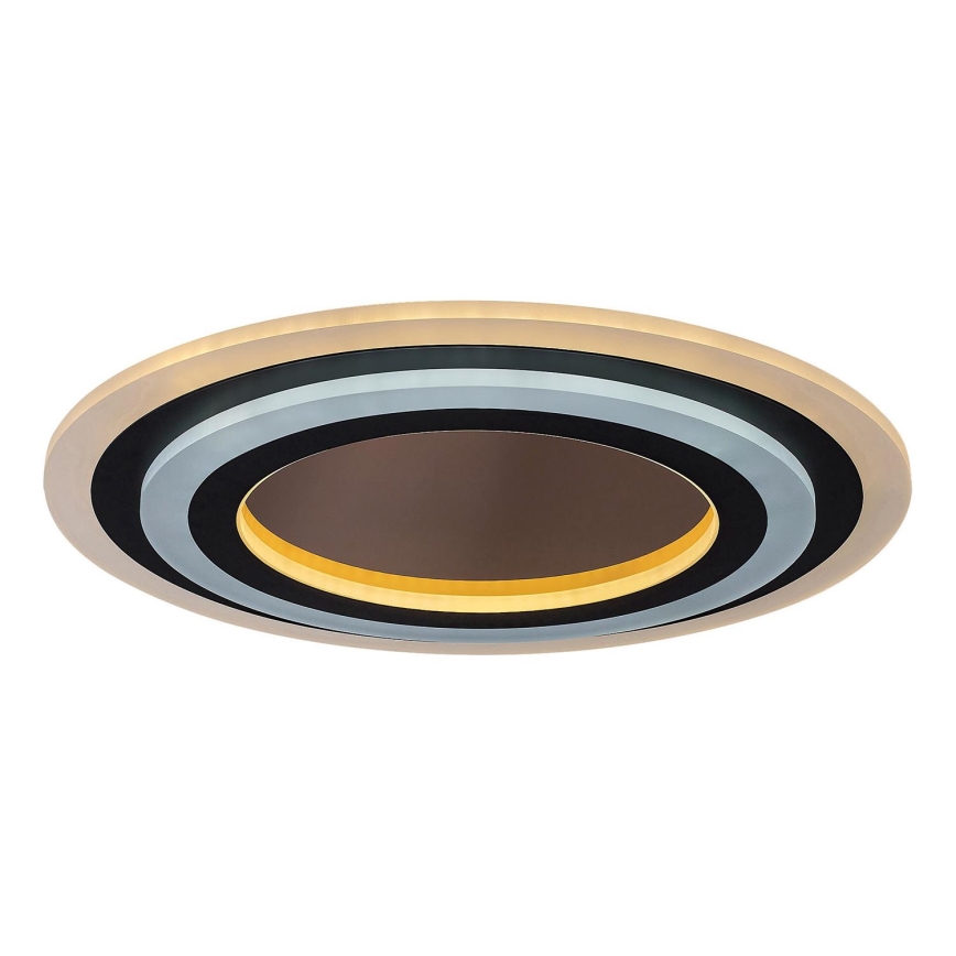 Rabalux - LED Dimbar taklampa LED/56W/230V 3000/4000/6000K matt krom/svart + fjärrkontroll