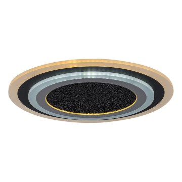 Rabalux - LED Dimbar taklampa LED/56W/230V 3000/4000/6000K svart + fjärrkontroll