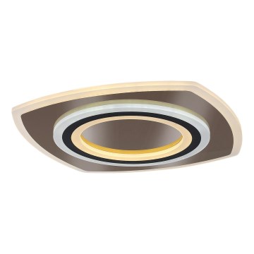 Rabalux - LED Dimbar taklampa LED/60W/230V 3000/4000/6000K matt krom/svart + fjärrkontroll
