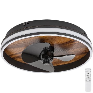 Rabalux - LED Dimbar taklampa med fläkt LED/30W/230V 3000-6500K + fjärrkontroll