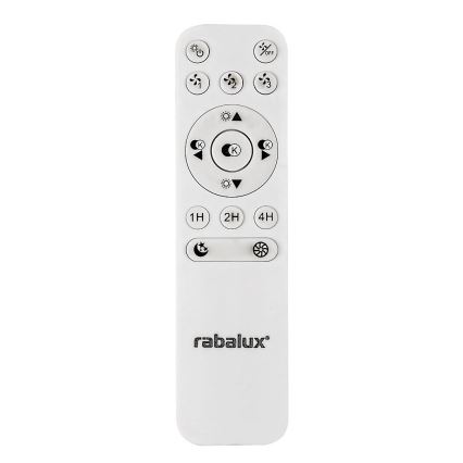 Rabalux - LED dimbar taklampa med fläkt LED/40W/230V 3000-6500K + fjärrkontroll
