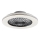 Rabalux - LED Dimbar taklampa med fläkt LED/48W/230V 3000-6500K + fjärrkontroll