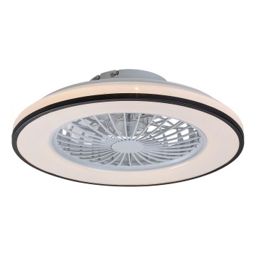 Rabalux - LED Dimbar taklampa med fläkt LED/48W/230V 3000-6500K + fjärrkontroll
