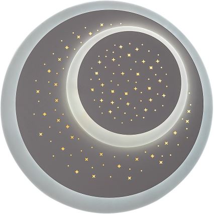 Rabalux - Dimmbar LED-taklampa LED/47W/230V 3000-6000K + fjärrkontroll Ø 48 cm