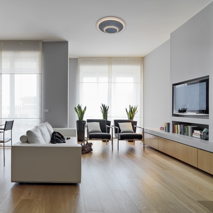 Rabalux - Dimmbar LED-taklampa LED/47W/230V 3000-6000K + fjärrkontroll Ø 48 cm