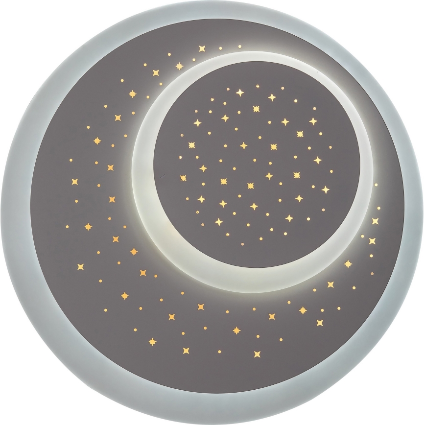 Rabalux - Dimmbar LED-taklampa LED/47W/230V 3000-6000K + fjärrkontroll Ø 48 cm