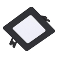 Rabalux - LED infälld belysning LED/3W/230V 9x9 cm svart