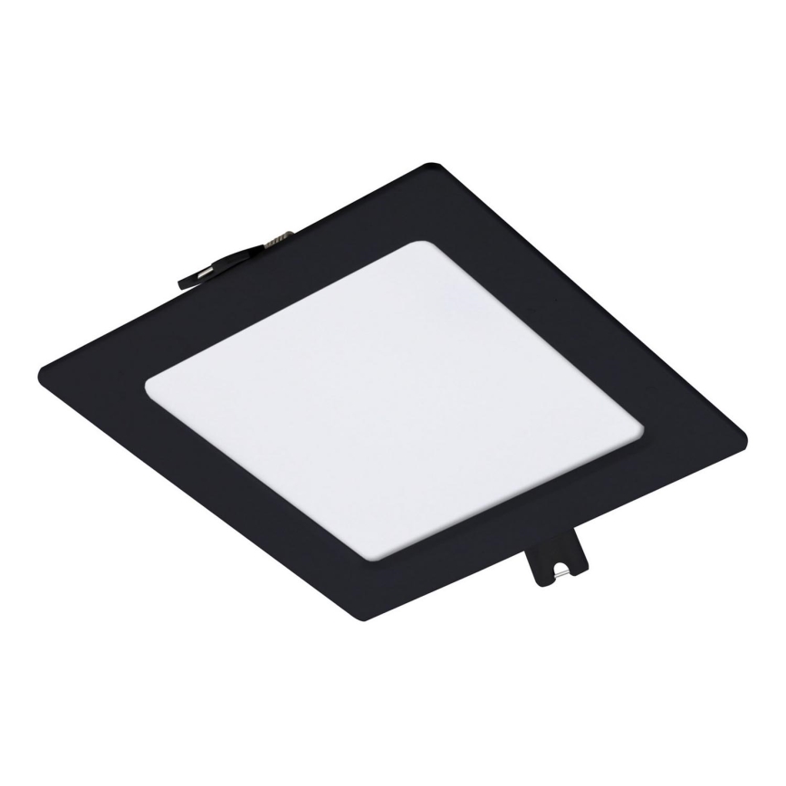 Rabalux - LED infälld belysning LED/6W/230V 12x12 cm svart