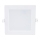 Rabalux - LED infälld belysning LED/6W/230V 3000K 12x12 cm vit