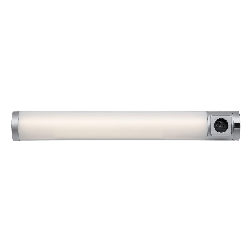 Rabalux - LED lampa för undersidan av köksskåp med en låda LED/8W/230V 4000K 68 cm silver
