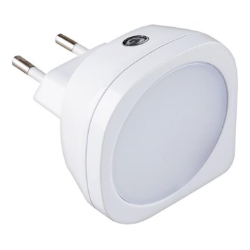 Rabalux - LED-lampa med sensor LED/0,5W/230V 2700K vit