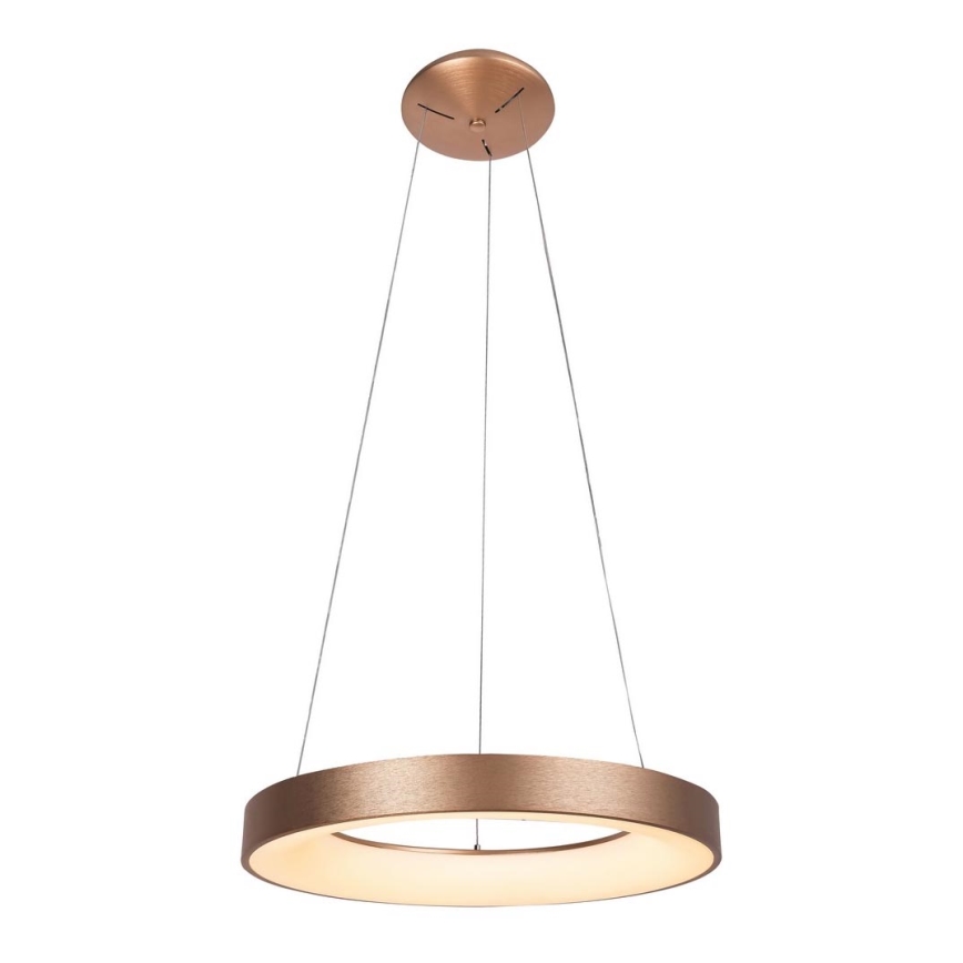Rabalux - LED ljuskrona med textilsladd CARMELLA LED/80W/230V diameter 80 cm