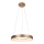Rabalux - LED ljuskrona med textilsladd CARMELLA LED/80W/230V diameter 80 cm
