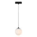 Rabalux - LED ljuskrona med textilsladd för 1-fas skensystem LED/5W/230V 3000K svart